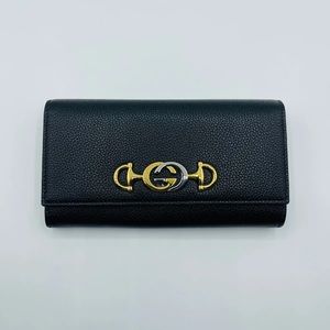 Gucci Zumi Leather Wallet